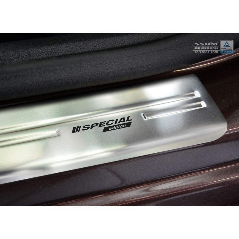 Inox door sill protectors  Opel Astra K Sportstourer 2015-2022 - 'Special Edition' - 4-pieces