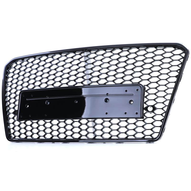Grill passend voor Audi A7 RS7 10-14 Look Zwart