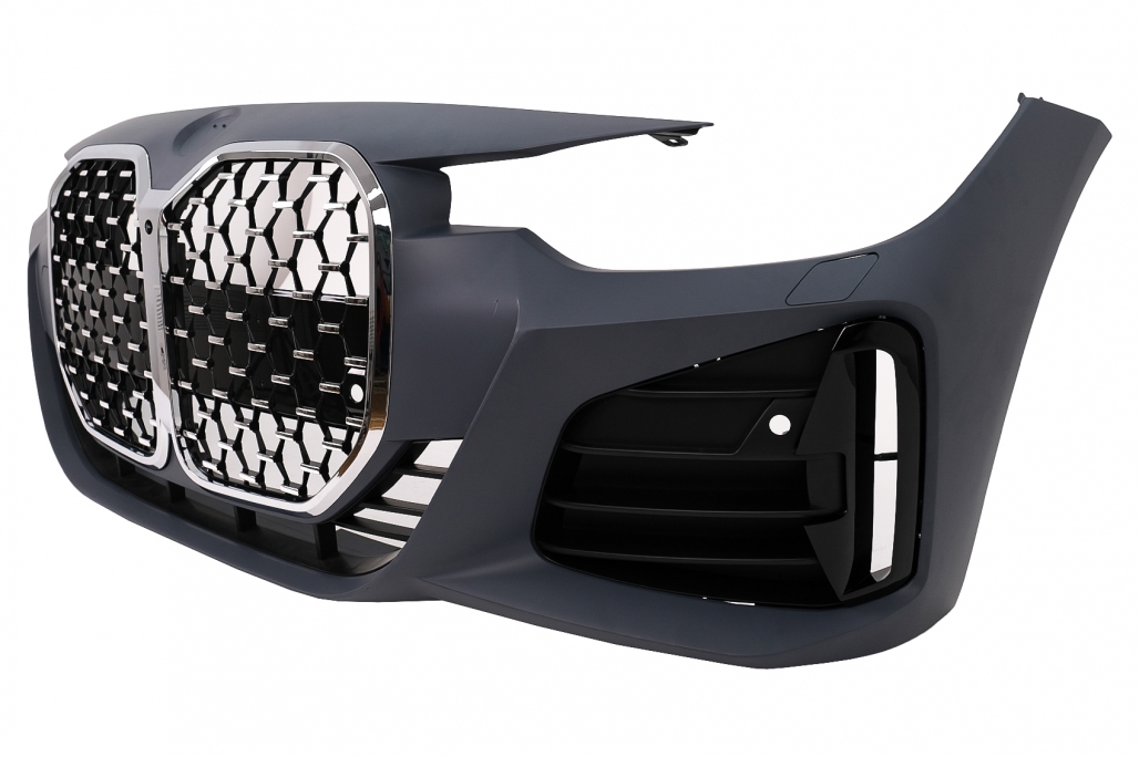 Voorbumper passend voor BMW 3 Serie F30 F31 Look G20 Chroom