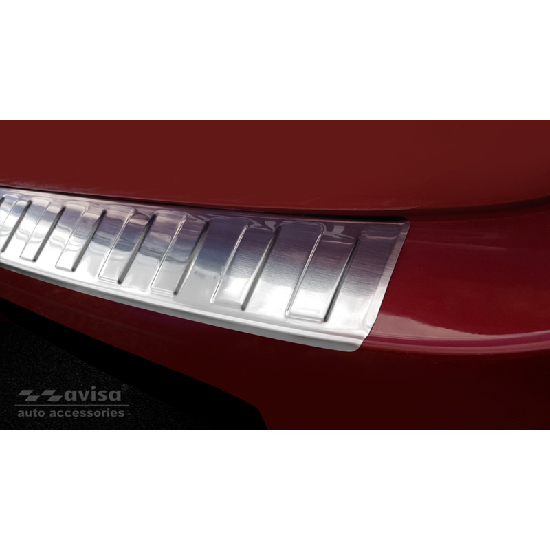 Stainless Steel Rear bumper protector  Hyundai i10 III 5 doors 2019- 'Ribs'
