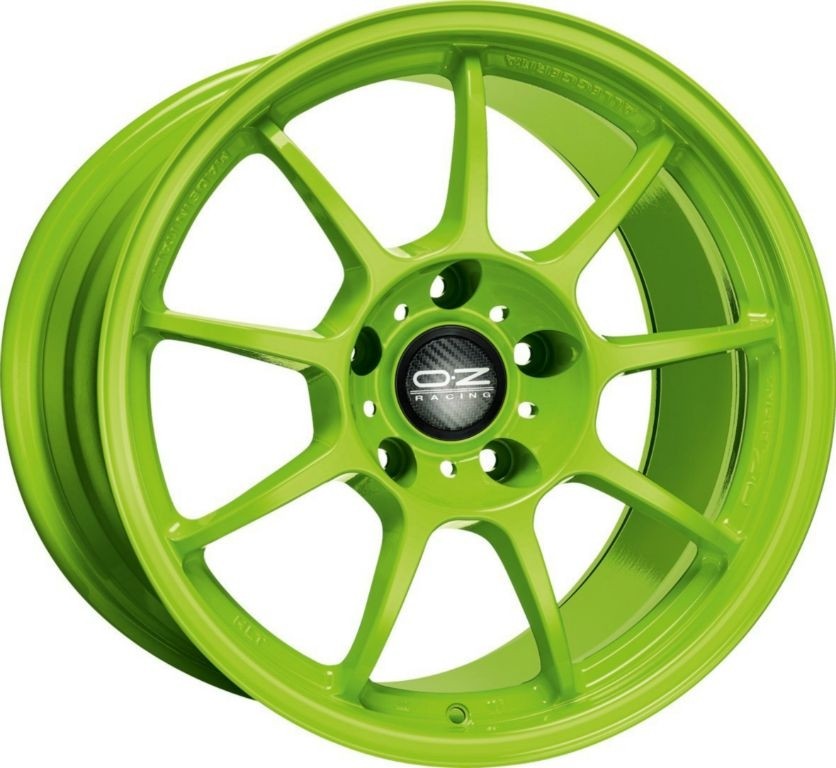 Velgen OZ Alleggerita HLT acid green 10x18 inch 5x130 ET65