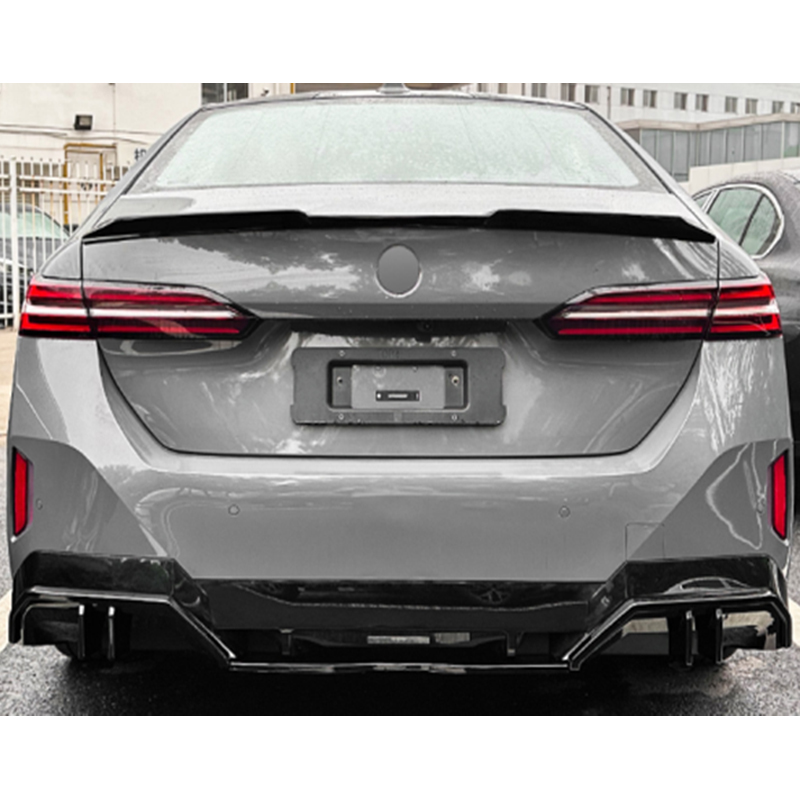 Rear spoiler  BMW 5-Series G60 Sedan 2023- (ABS Glossy Black)