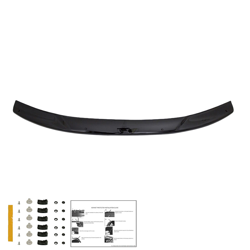 Bonnet Protector  Dacia Duster I 2010-2017 - Gloss black