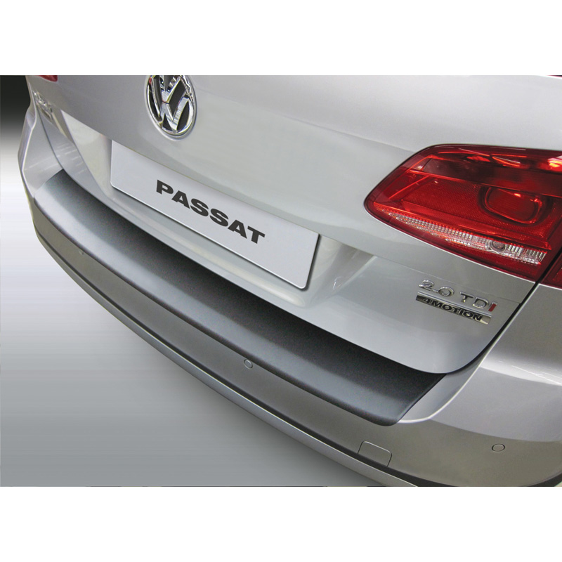 ABS Rear bumper protector  Volkswagen Passat 3C Variant Alltrack 2011-2014 Black