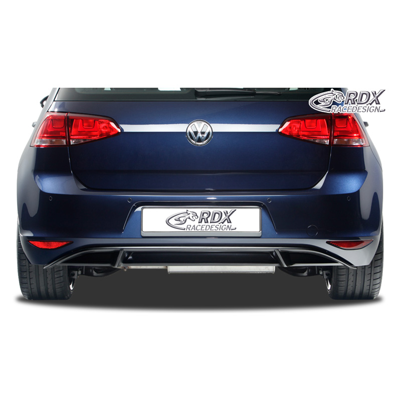 Rear bumper skirt 'Diffuser'  Volkswagen Golf VII HB 3/5-doors 2012- excl. GTi/GTD (PUR)