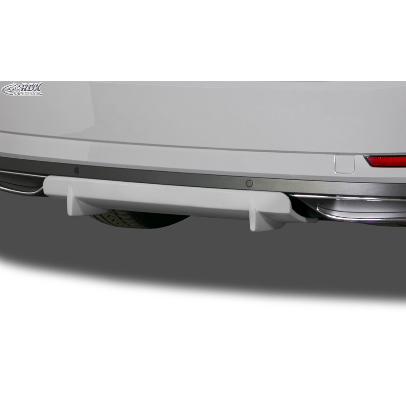 Rear bumper skirt 'Diffuser U-Diff XL'  Skoda Superb III (3V) 2015- (PU)