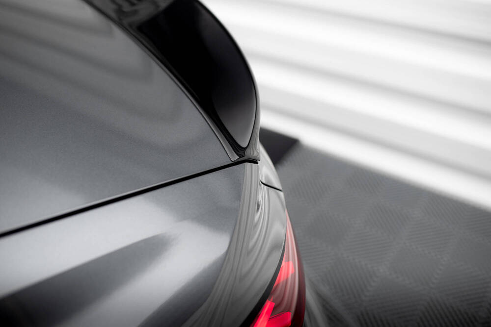 Spoiler passend voor Audi A3 / A3 S-Line / S3 / RS3 Limousine Maxton Glans Zwart