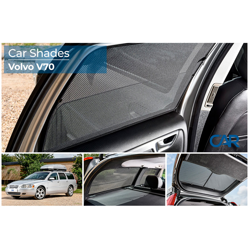Set Car Shades  Volvo V70 Station 2007- / XC70 2007- (6-pieces)