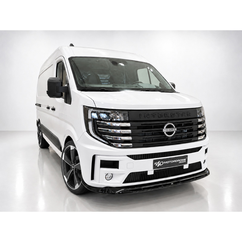 Motordrome Front Spoiler  Nissan Interstar & Renault Master IV 2024- (ABS)