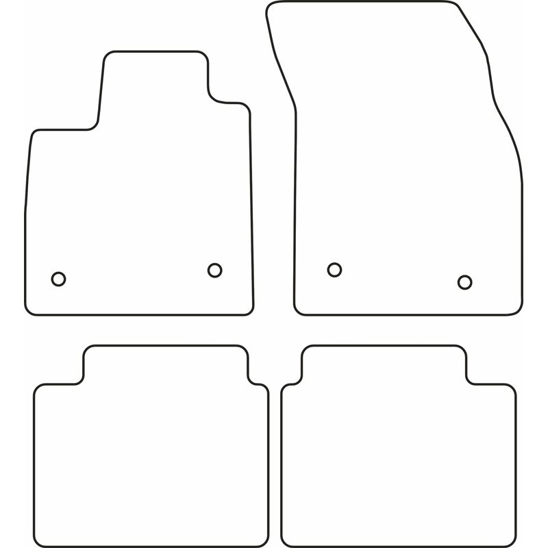 Set car mats  Ford Focus IV 2018-