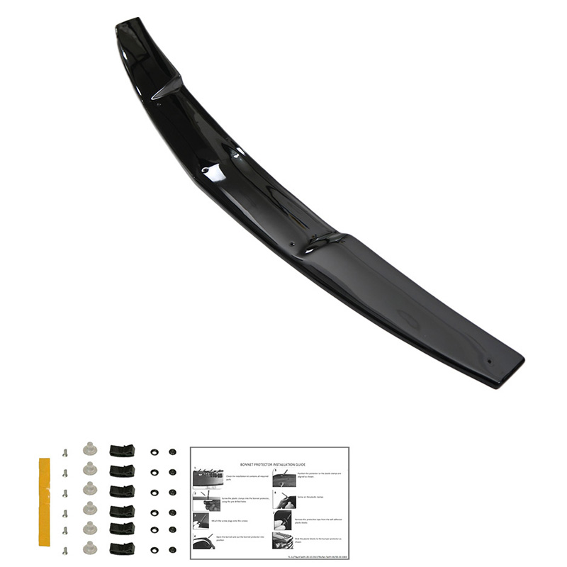 Bonnet Protector  Mitsubishi L200 Triton 4 2007-2014 - Gloss black