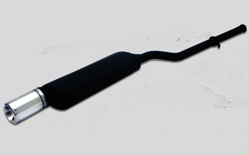 muffler BMW 3-serie 4cil e36 1990-1998 RVS eindstuk 100mm