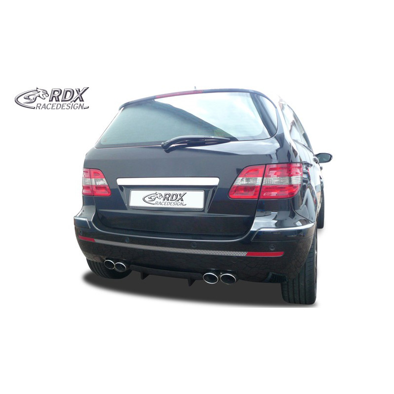 Rear bumper skirt 'Diffuser U-Diff'  Mercedes B-Class W245 2005-2011 (PU)