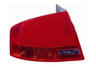 achterlicht, buiten, incl fittingdeel, links Audi A4, 2004 -2009