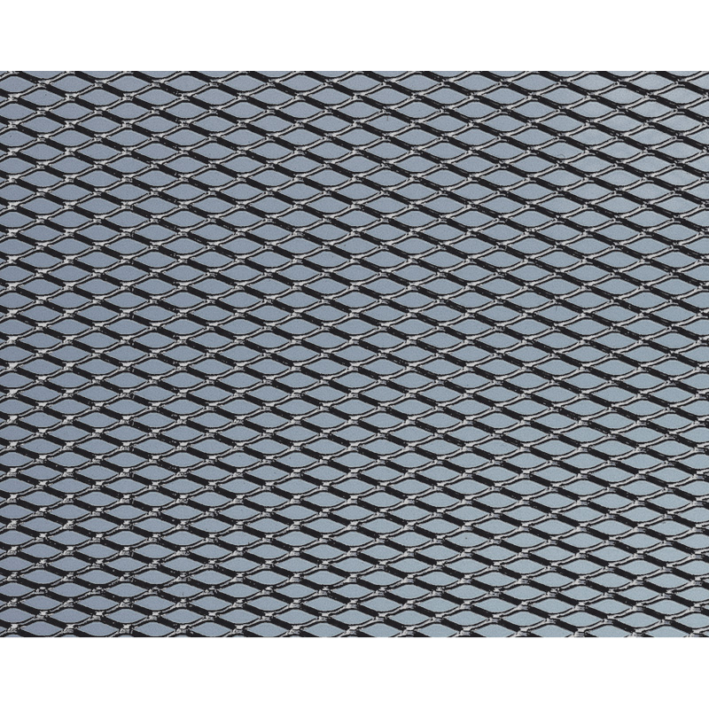 Foliatec Aluminum Race-mesh medium black 20x120cm - 1 piece 13mm x 6mm