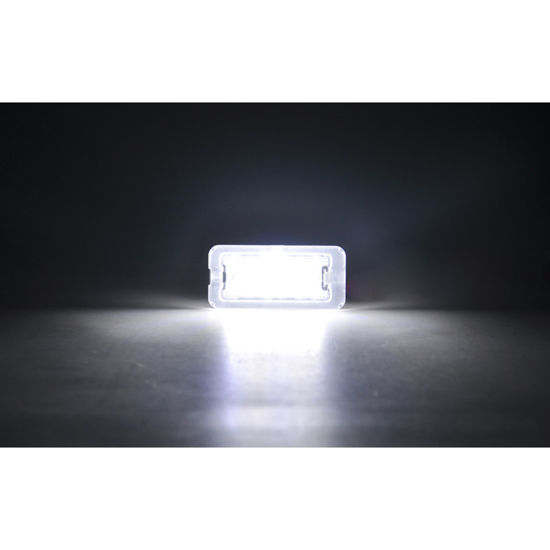 Set LED License Plate Lights  Fiat 500 2007-2015 & 2015-