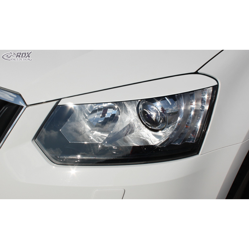Head light spoilers  Skoda Yeti 2014- (ABS)