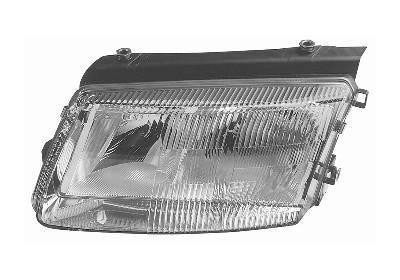 koplamp, H7+H4, elektr verstelb, rechts VW Passat, 1996-2000