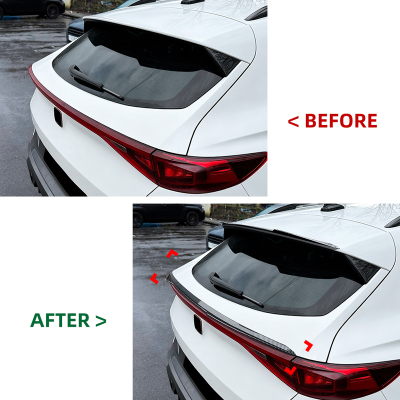 Lower mid spoiler  Cupra Formentor 2020-2024 & Facelift 2024- (ABS Glossy Black)