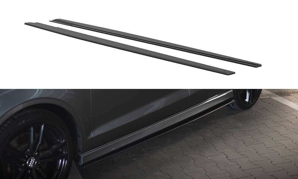 Zijskirt Diffusers Audi A3 S-line / S3 8V Sedan Maxton