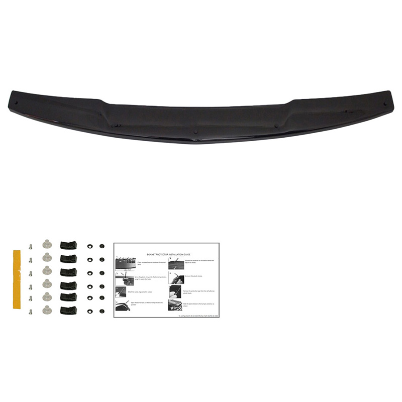 Bonnet Protector  Mitsubishi L200 Triton 4 2007-2014 - Gloss black