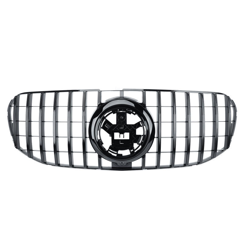 Grill passend voor Mercedes GLS X167 18-.. Glans Zwart