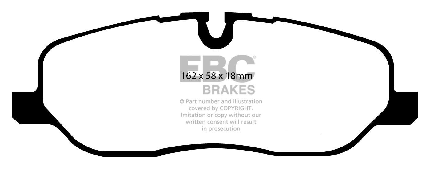 EBC Brakes LAND ROVER Range Rover 2.9 TD (from Vin 6A0000001) 20
