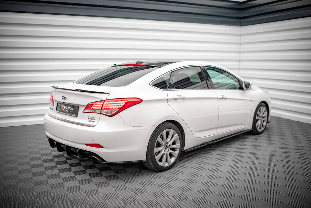 Zijskirts Hyundai i40 Mk1 Maxton Glans Zwart
