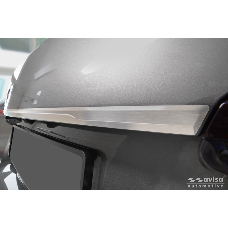 Avisa Brushed Stainless Steel Trunk Tailgate Trim Cover  Skoda Superb IV Liftback (NZ3) 2024-