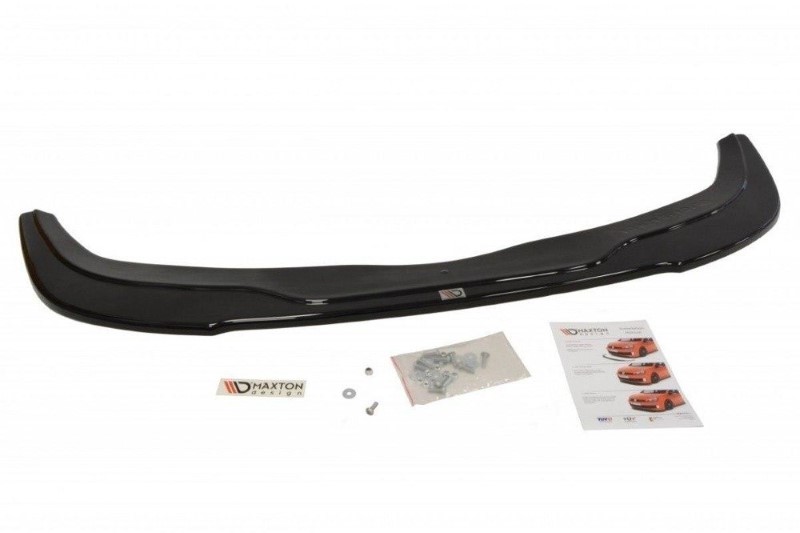 Voorspoiler passend voor Audi RS4 B5 Glanzend Zwart