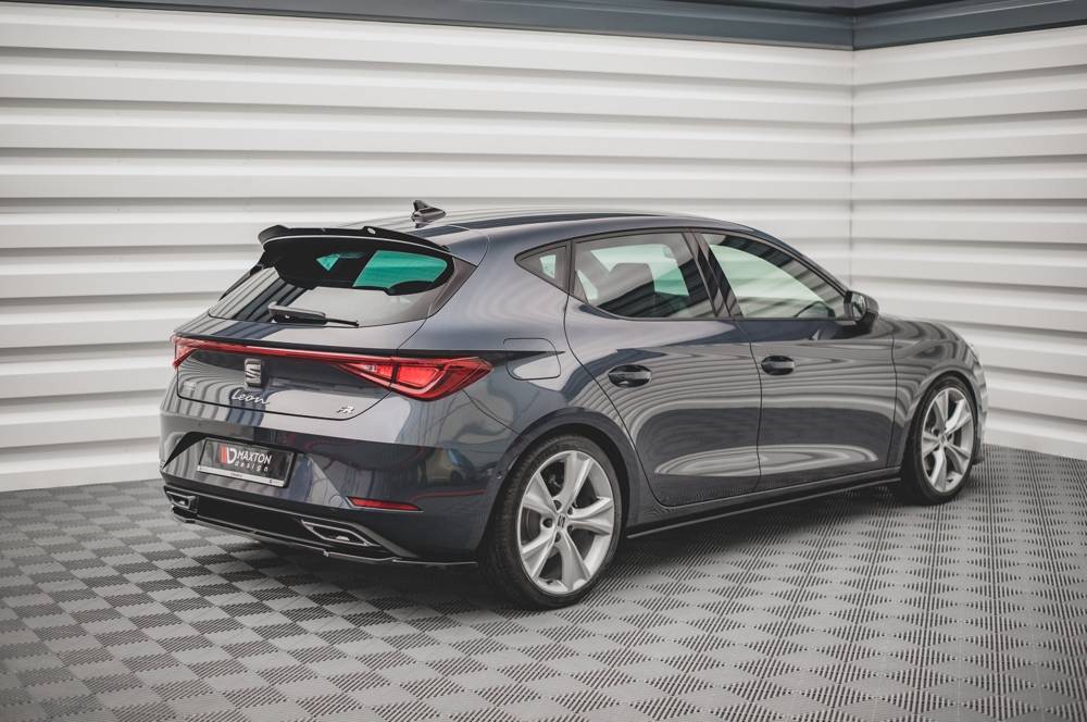 Spoiler passend voor Seat Leon FR MK4 Glans Zwart