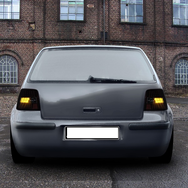 Taillights VW Golf IV LED old-skool Black