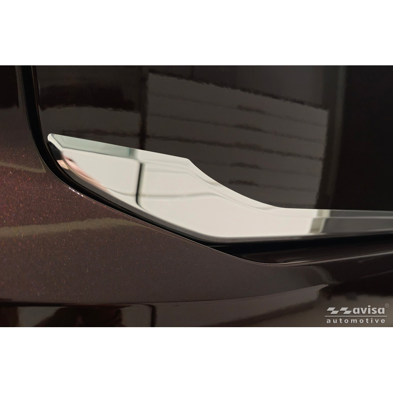 Avisa Chrome Stainless Steel Trunk Tailgate Trim Cover  Volvo XC90 II 2015-19, Facelift 2019-2024 & Facelift 2024-