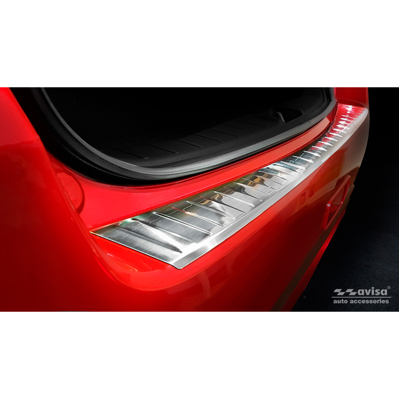 Stainless Steel Rear bumper protector  Mitsubishi ASX Facelift 2019- 'Ribs'