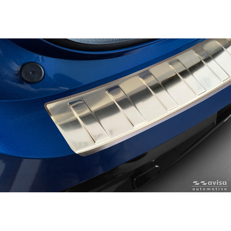 Stainless Steel Rear bumper protector  Renault Rafale 2023- 'Ribs'