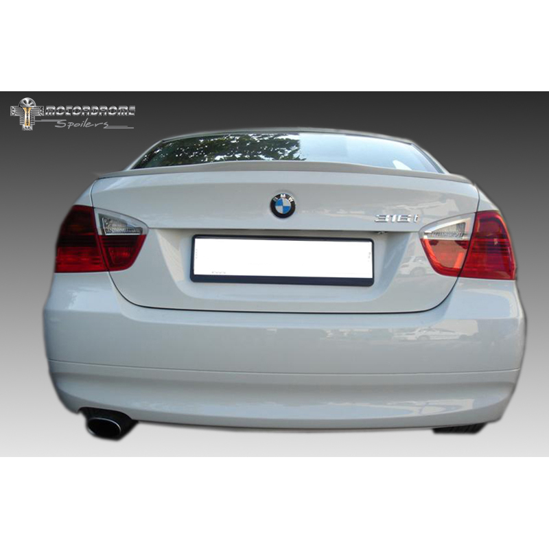 Trunk spoiler lip  BMW 3-Series E90 Sedan 2005-2012 (PU)