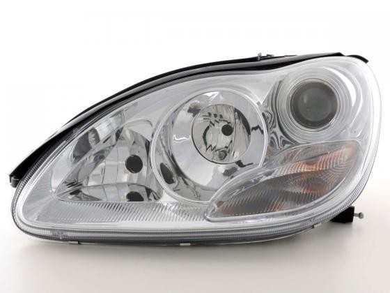 Headlights Mercedes-Benz S-Class Type W220 Year 98-01 Chrome