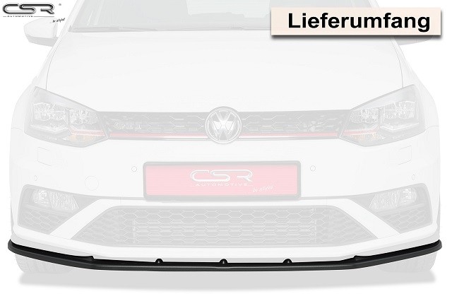 Cupspoilerlip carbon-look Volkswagen Polo GTI 6C CSL140-C