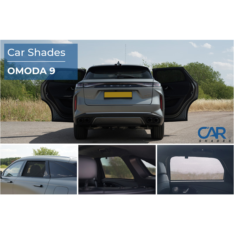 Set Car Shades (rear side doors)  Omoda 9 2025- (2-pieces)