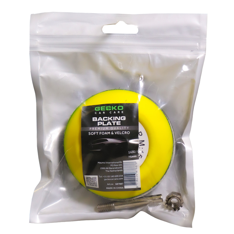 Gecko Backing plate 75mm M6
