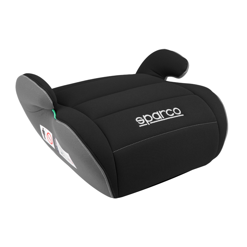 Sparco child booster seat F100KI Black/Grey i-Size 125-150cm (ECE-R129/03)
