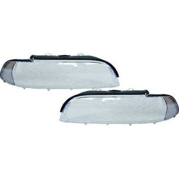 Headlight GLAS left BMW E39 00-03