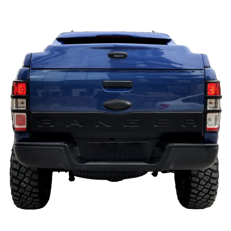Tailgate Cover  Ford Ranger T6/T7/T8 2012-2022 - Version 3 - Matt black