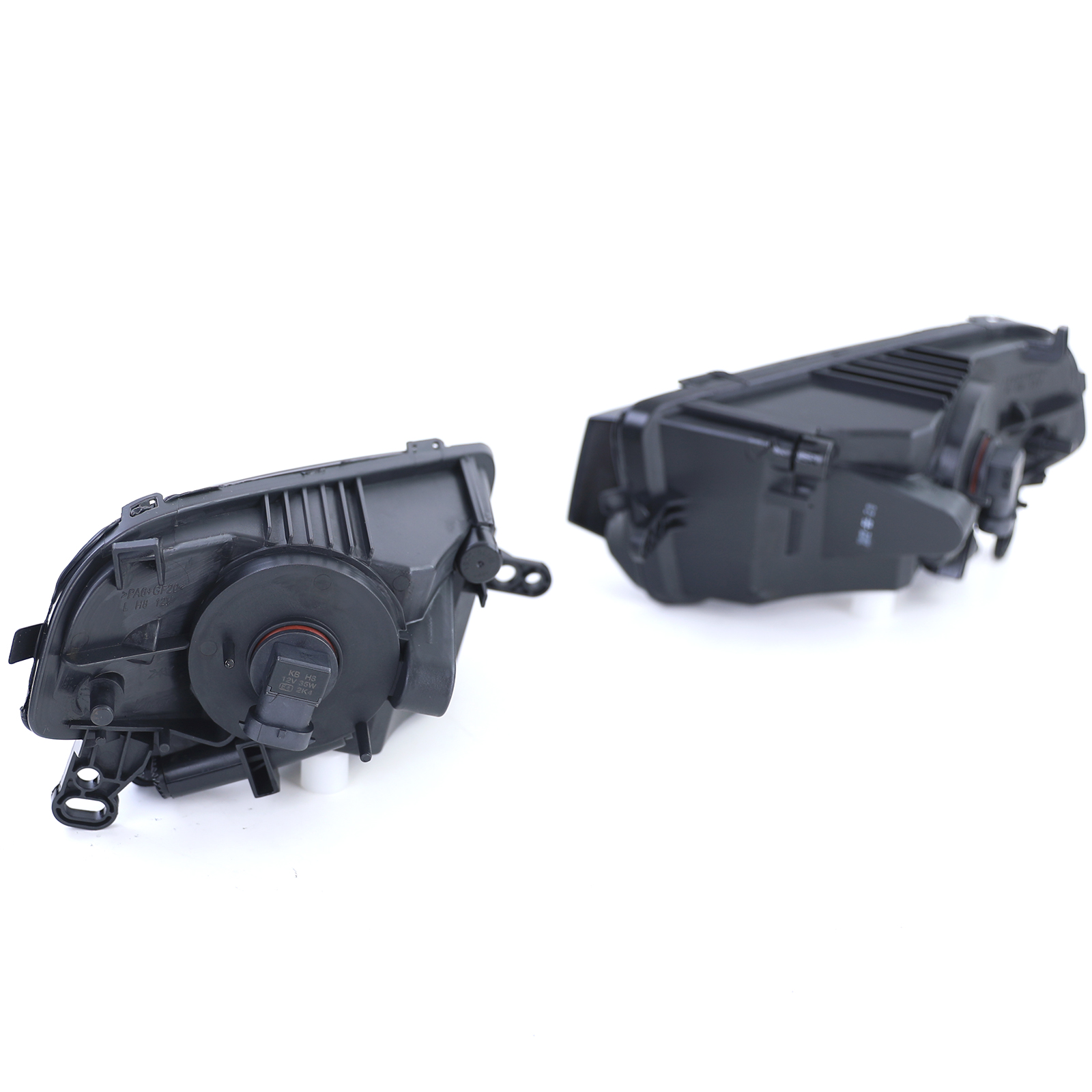 Fog Lights Black Smoke Pair fits for Audi A5 8T 8F 11-17 not S-Line