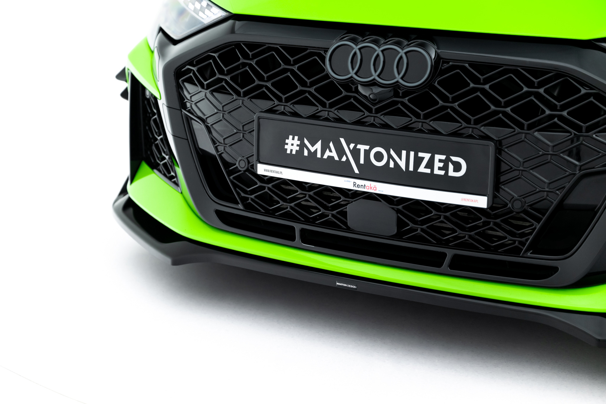Voorspoiler passend voor Audi RS3 Sportback 8Y Facelift V.2