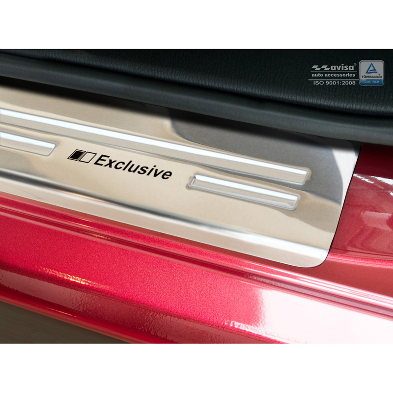 Inox door sill protectors  Mazda 3 2013- & Mazda 6 2013- - 'Exclusive' - 4-pieces