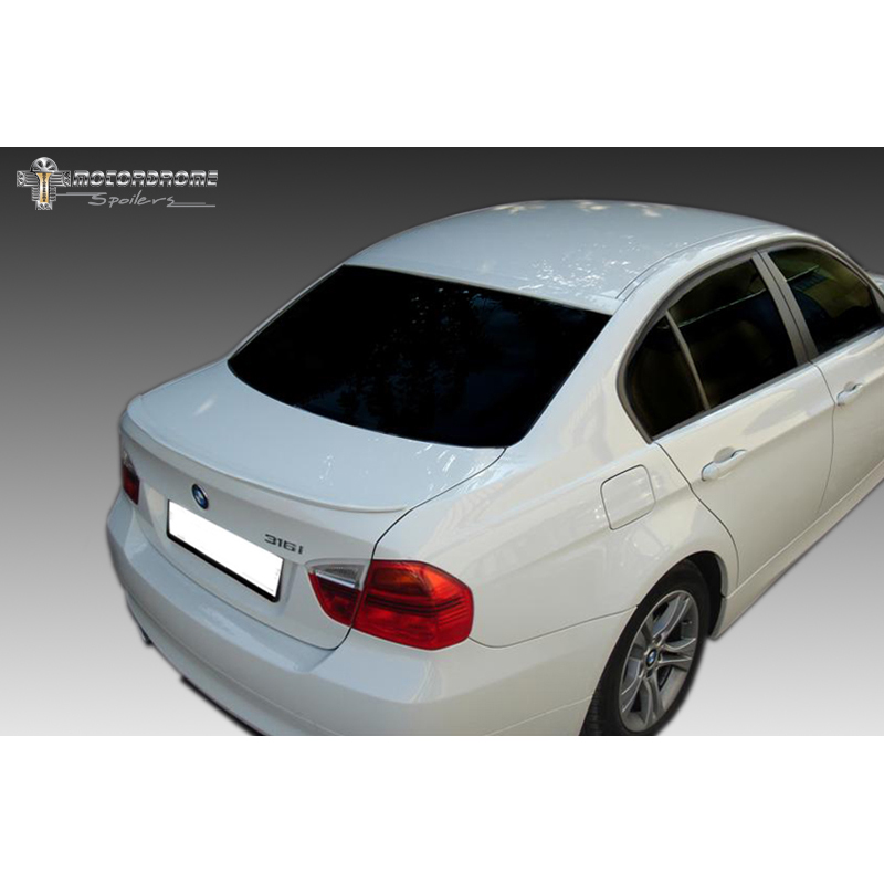 Trunk spoiler lip  BMW 3-Series E90 Sedan 2005-2012 (PU)
