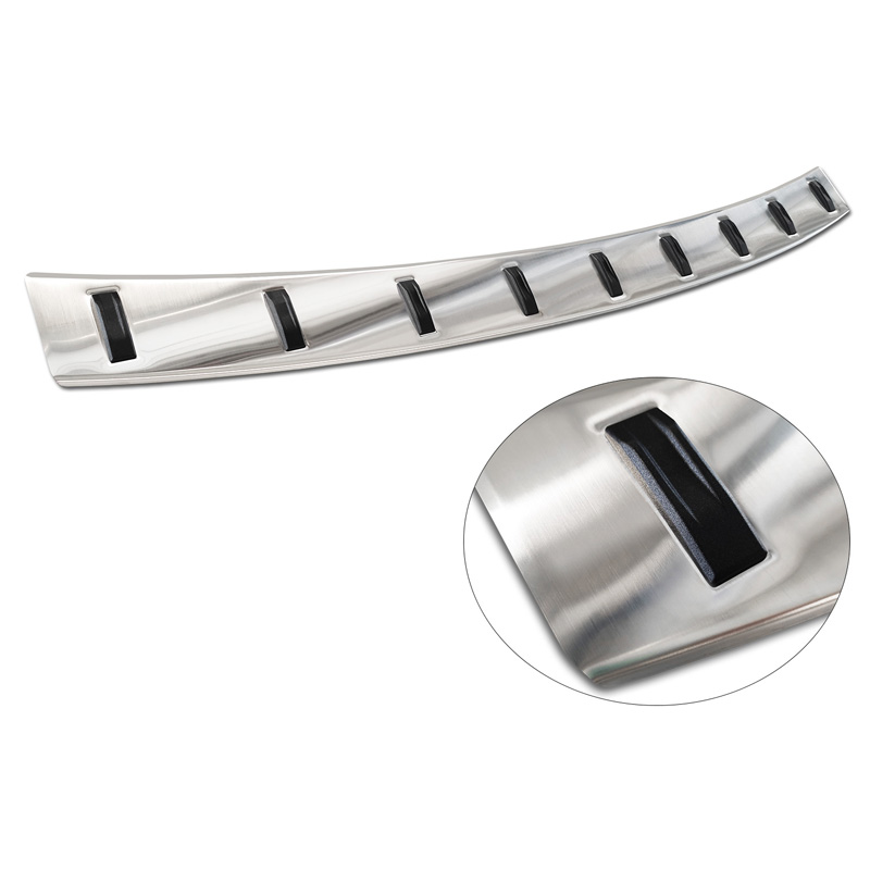 Stainless Steel Rear bumper protector  Volvo V60 2010-2018 & V60 Cross country 2015-2018 'STRONG EDITION'