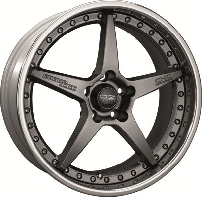 Velgen OZ Crono III matt graphite silver 8.5x19 inch 5x130 ET51