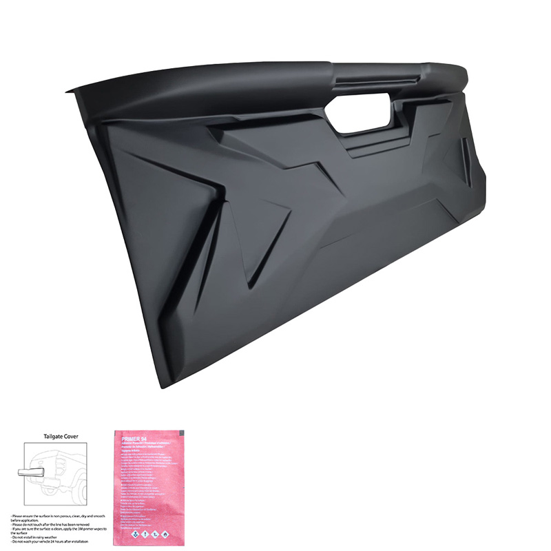 Tailgate Cover  Nissan Navara NP300 (D23) 2014-2021 - Matt black